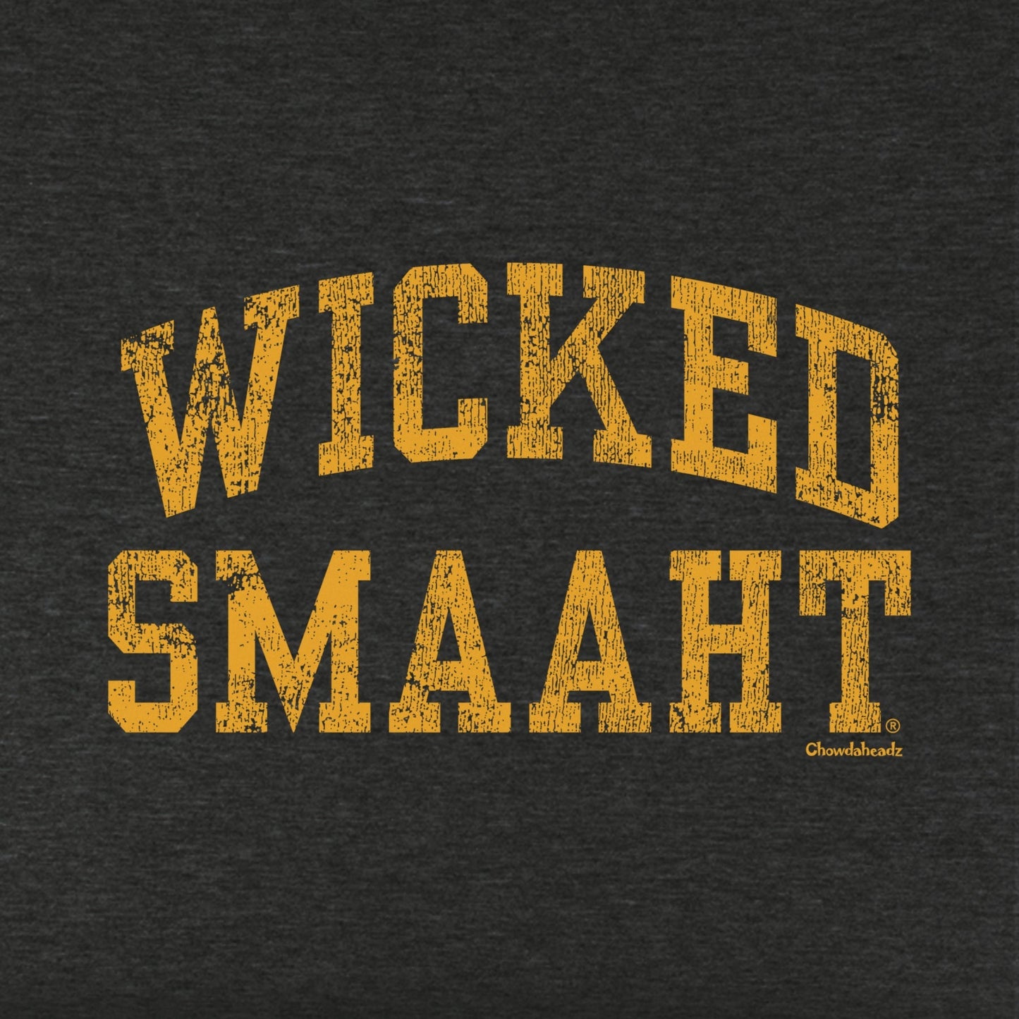 Wicked Smaaht Black & Gold Youth Hoodie