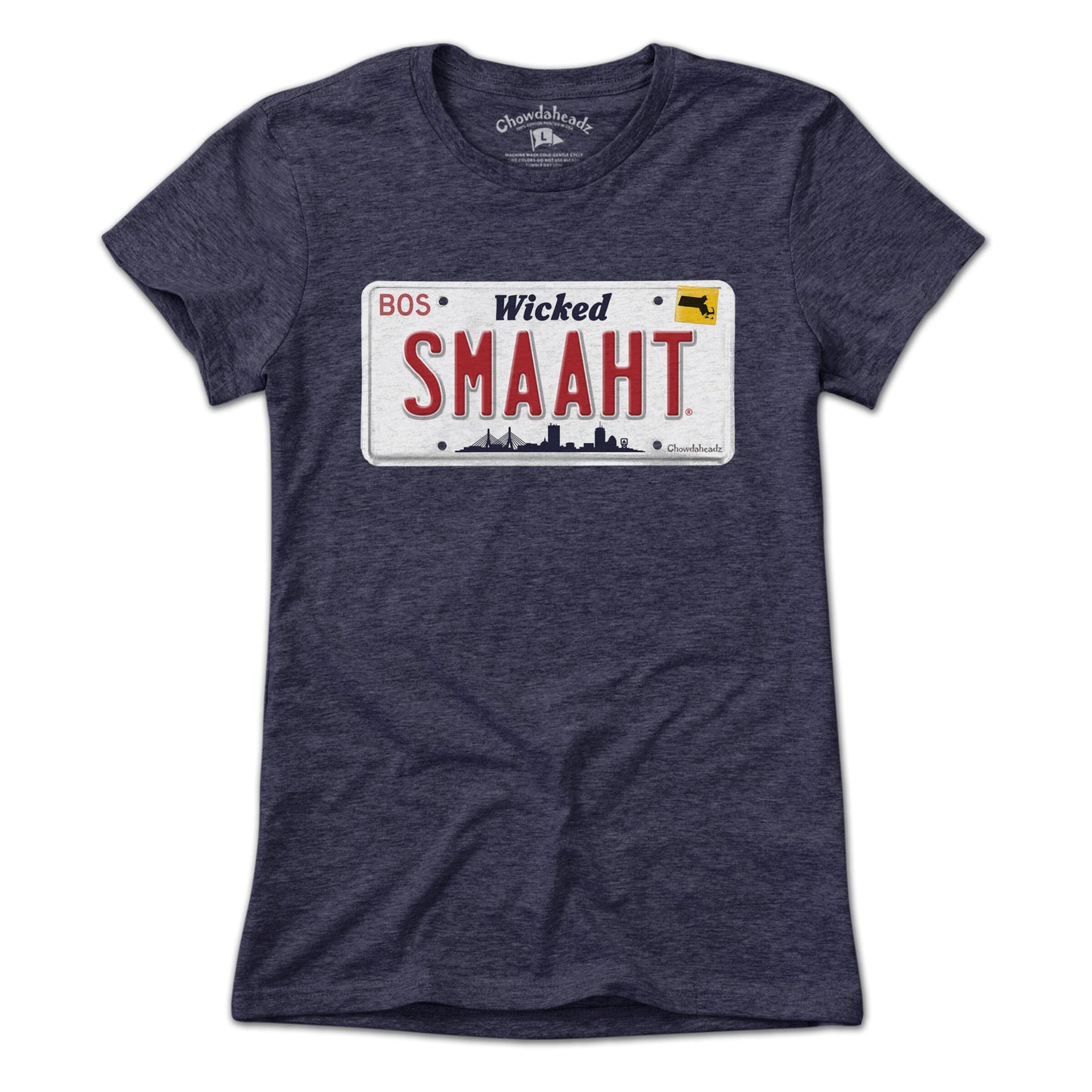 Wicked Smaaht License Plate T-Shirt