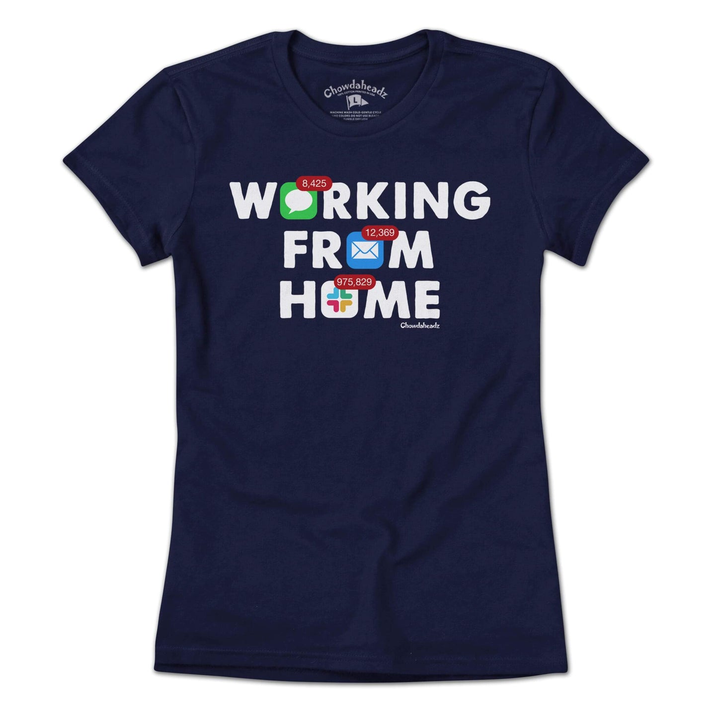Working From Home Notifications T-Shirt