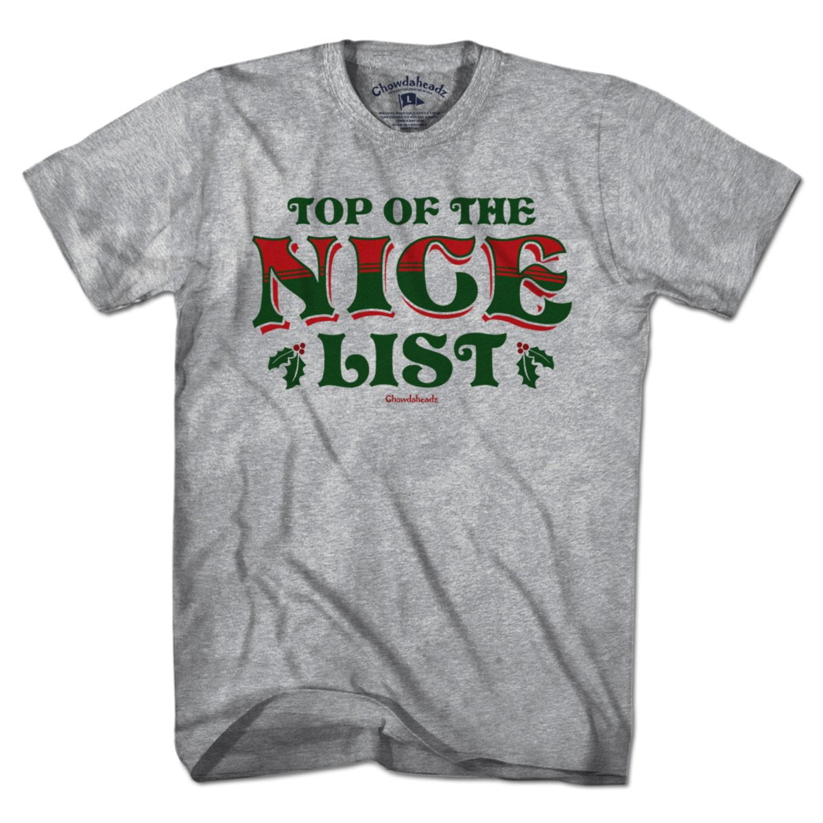 Top of the Nice/Naughty List T-Shirt