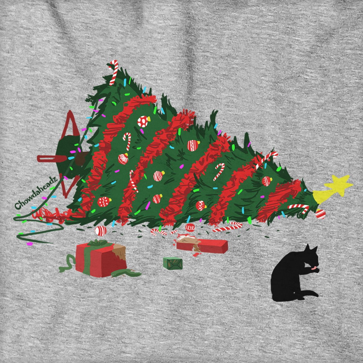 Christmas CATastrophe Hoodie