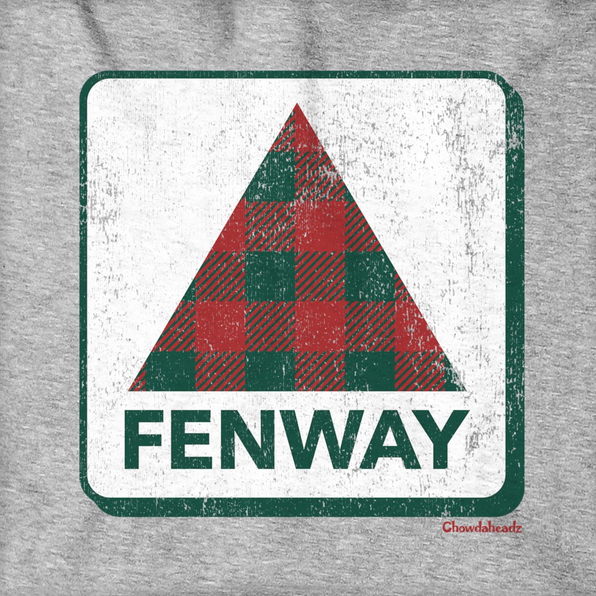 Fenway Holiday Plaid Hoodie