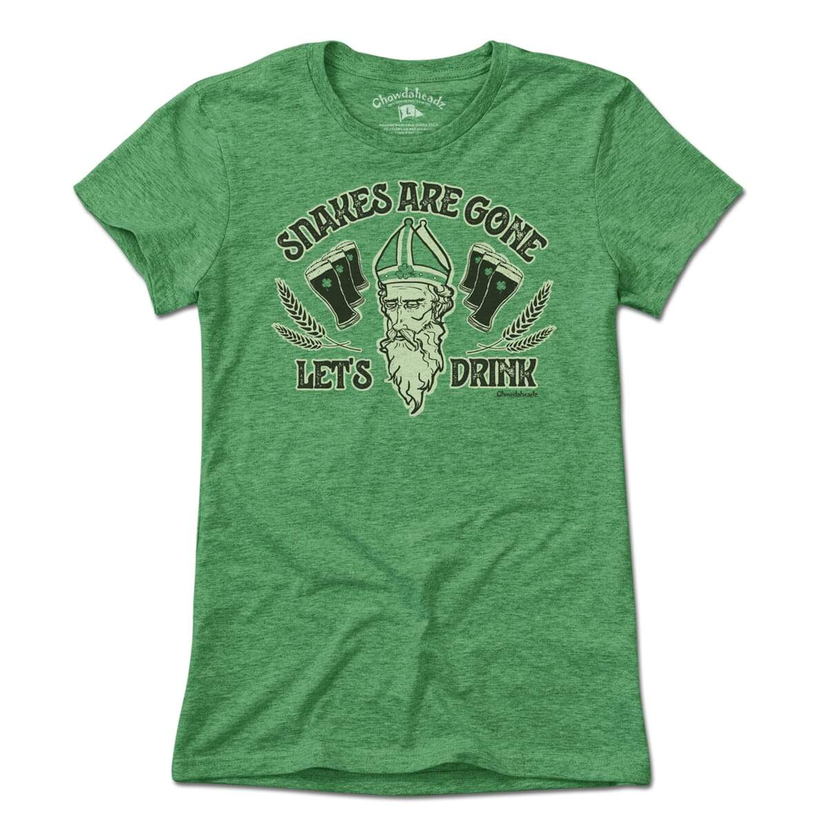 Snakes Are Gone Let's Drink T-Shirt