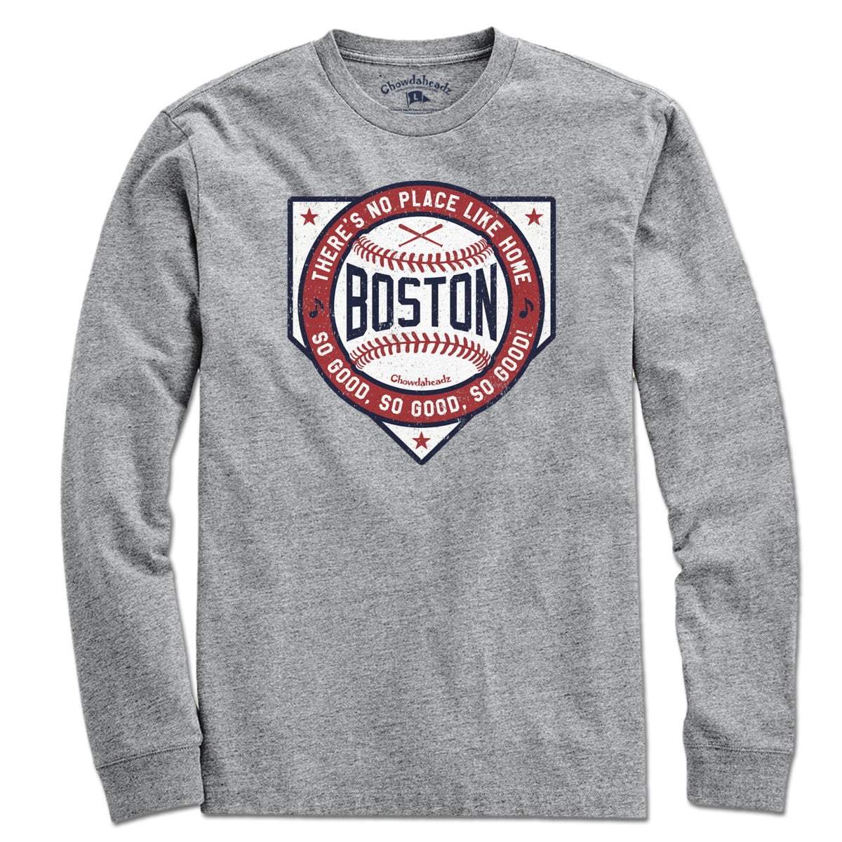 Boston There's No Place Like Home Baseball T-Shirt