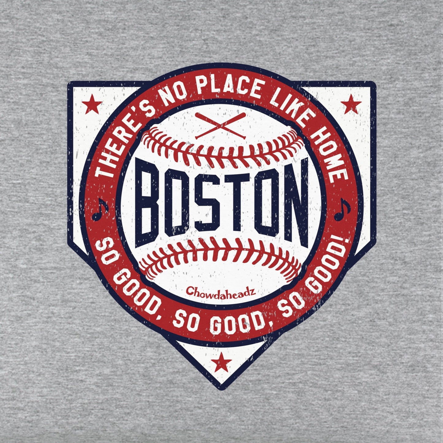 Boston There's No Place Like Home Baseball Youth T-Shirt