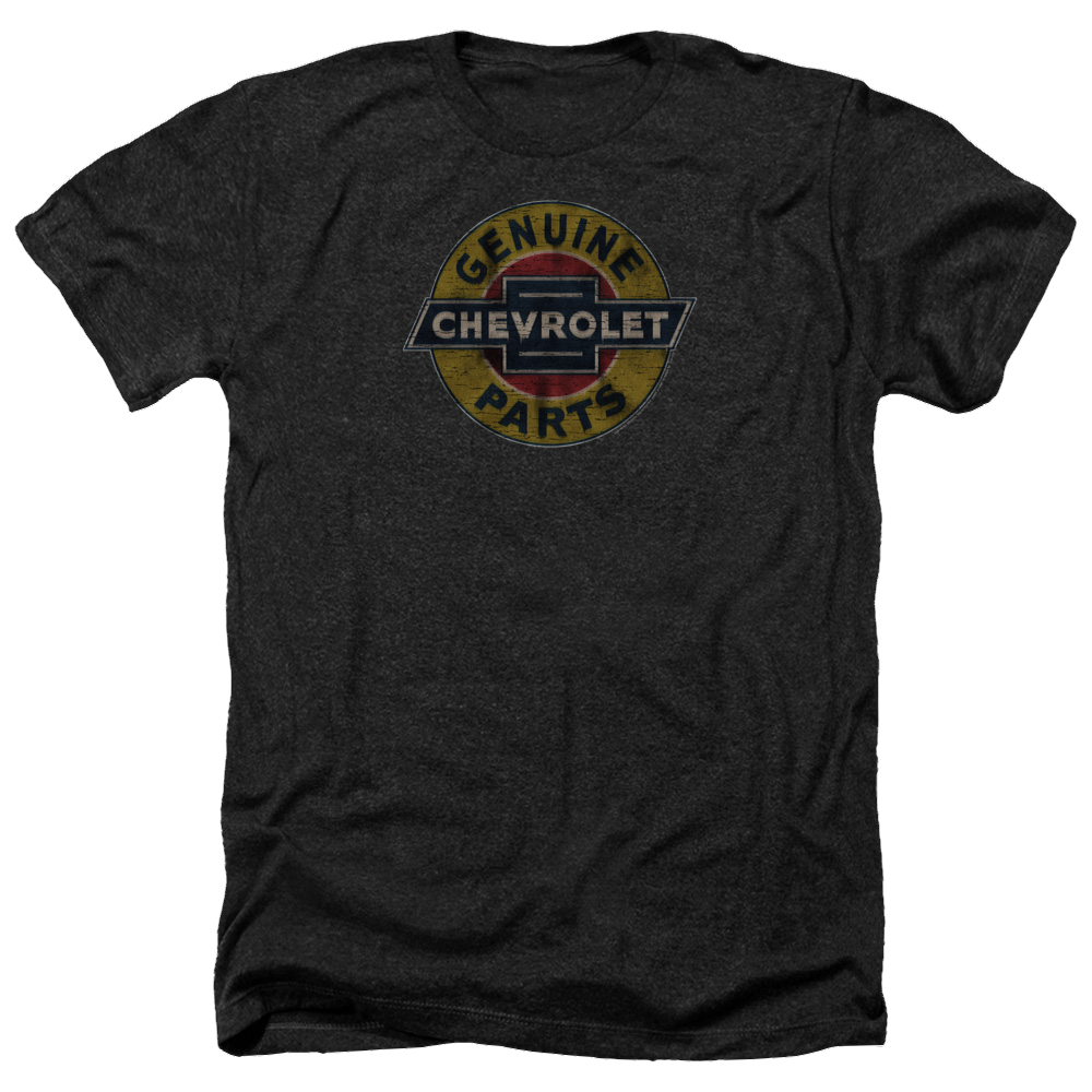 Chevrolet Genuine Chevy Parts Distressed Sign - Men's Heather T-Shirt