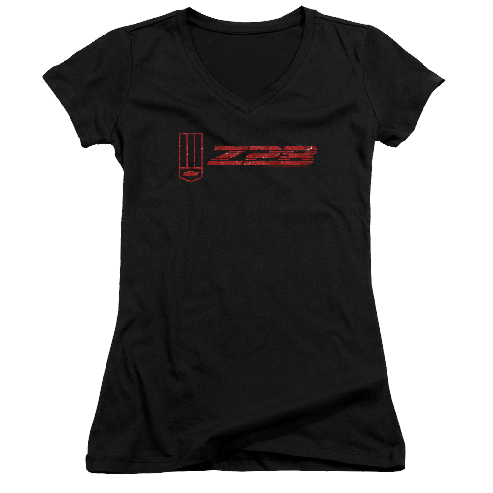 Chevrolet The Z28 - Juniors V-Neck T-Shirt