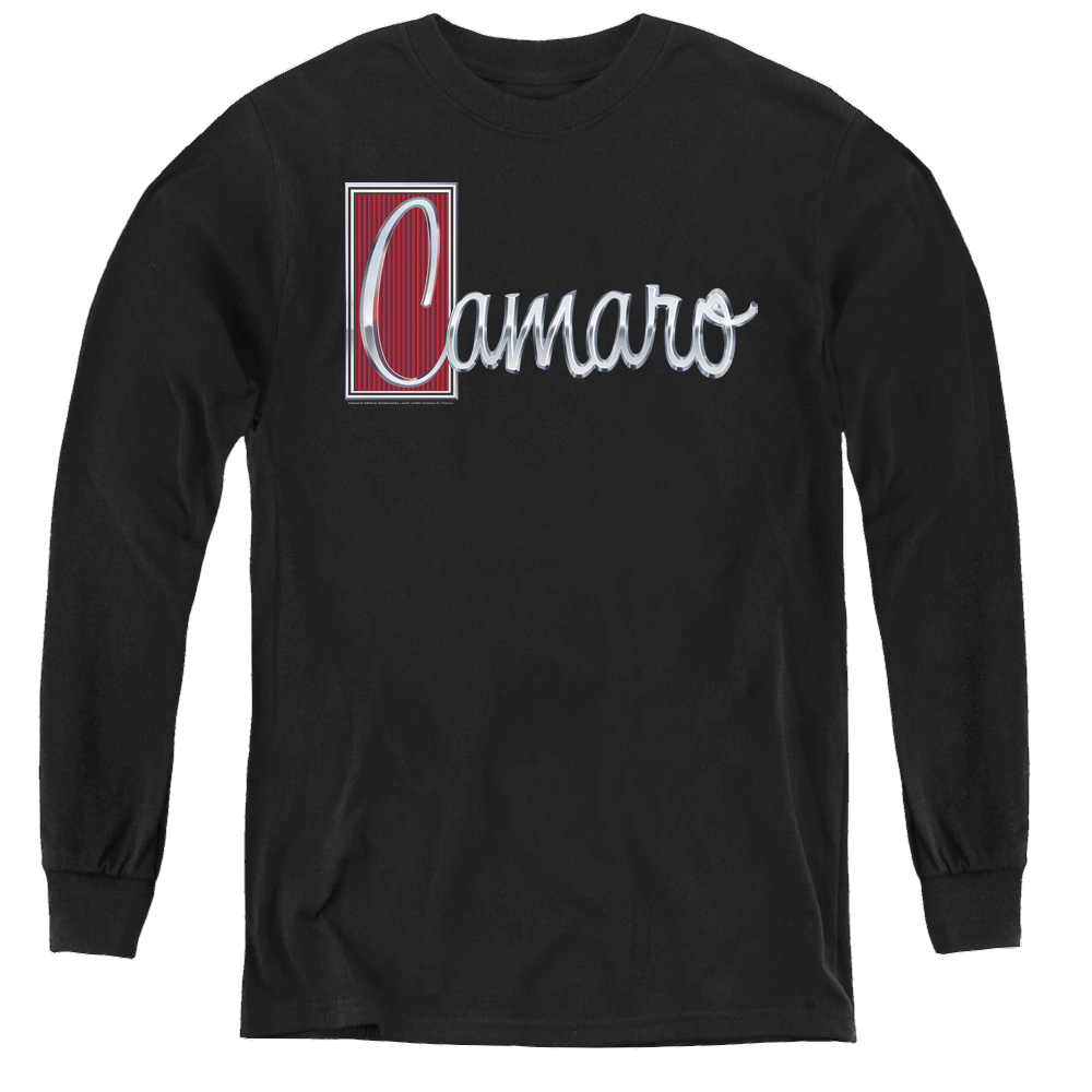 Chevrolet Chrome Script - Youth Long Sleeve T-Shirt