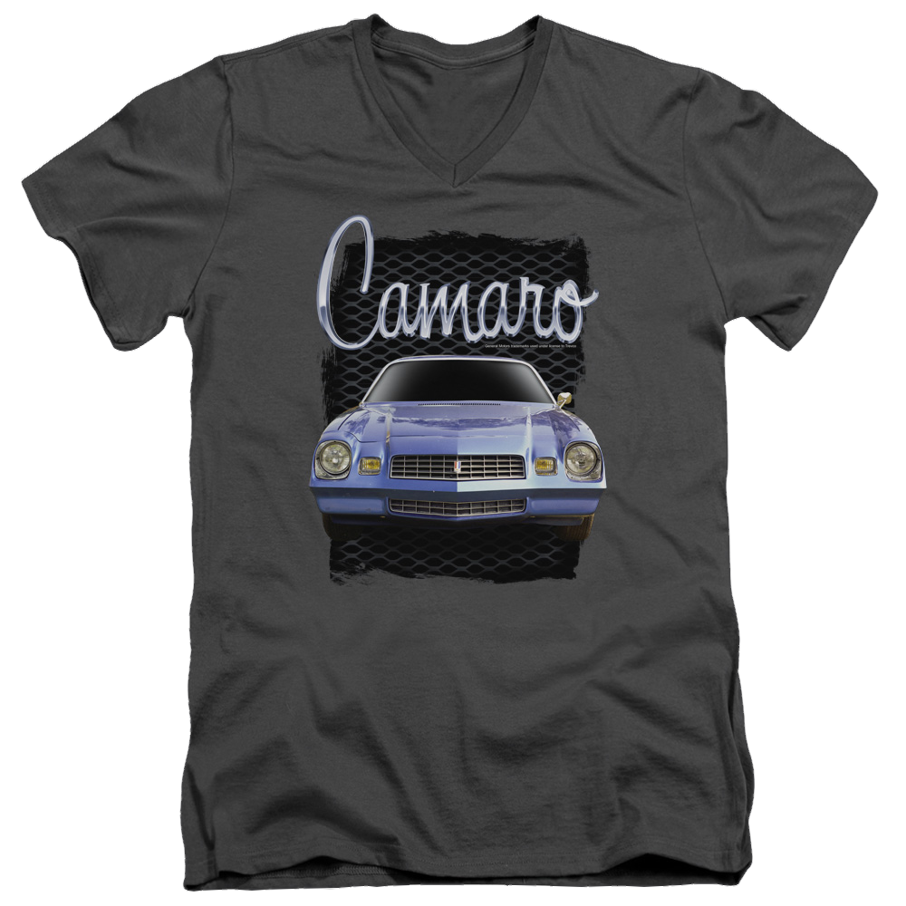 Chevrolet Yellow Camaro - Men's V-Neck T-Shirt