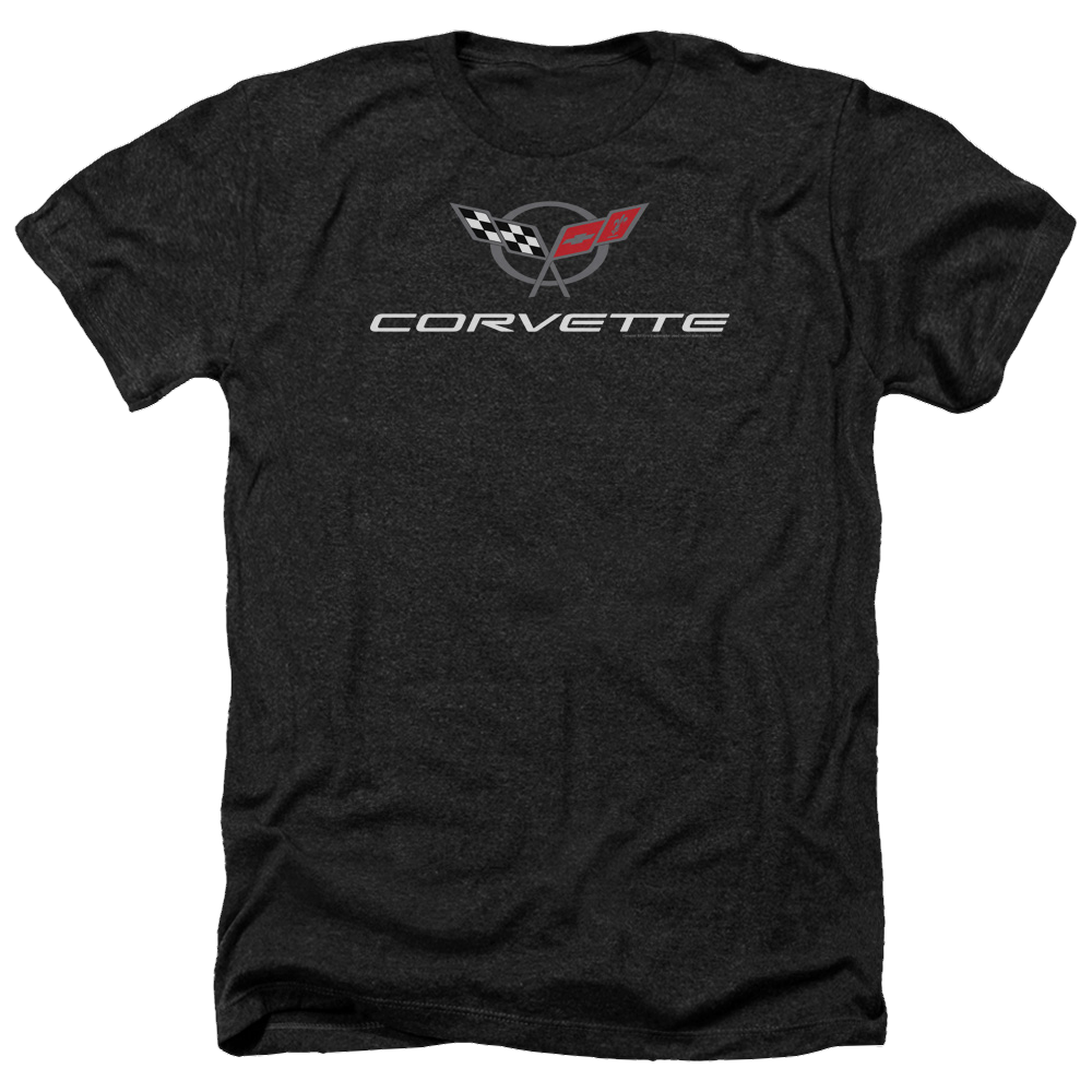Chevrolet Corvette Modern Emblem - Men's Heather T-Shirt