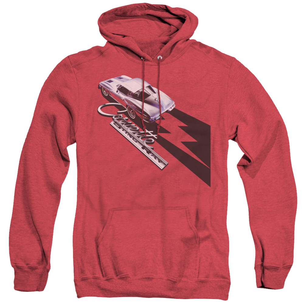 Chevrolet Split Window Sting Ray - Heather Pullover Hoodie