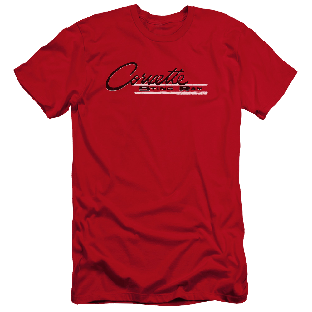 Chevrolet Retro Stingray - Men's Premium Slim Fit T-Shirt