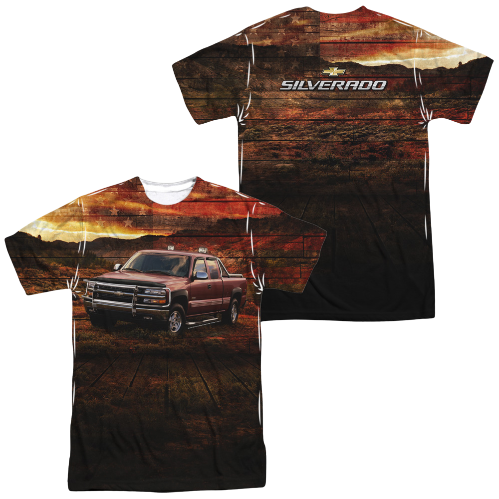 Chevrolet Silverado In The Mud Men's All Over Print T-Shirt