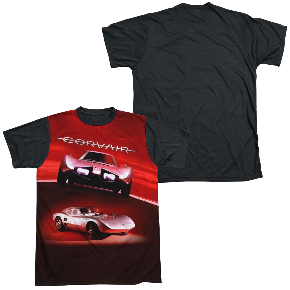 Chevrolet Silver Bullet - Men's Black Back T-Shirt