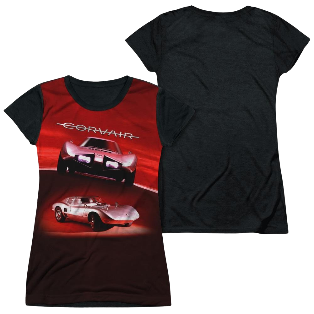 Chevrolet Silver Bullet - Juniors Black Back T-Shirt
