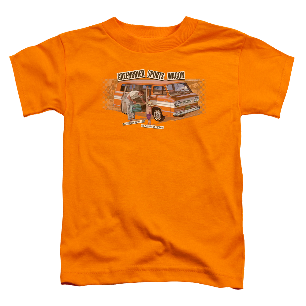 Chevrolet Greenbrier Corvair Sport Wagon - Kid's T-Shirt (Ages 4-7)