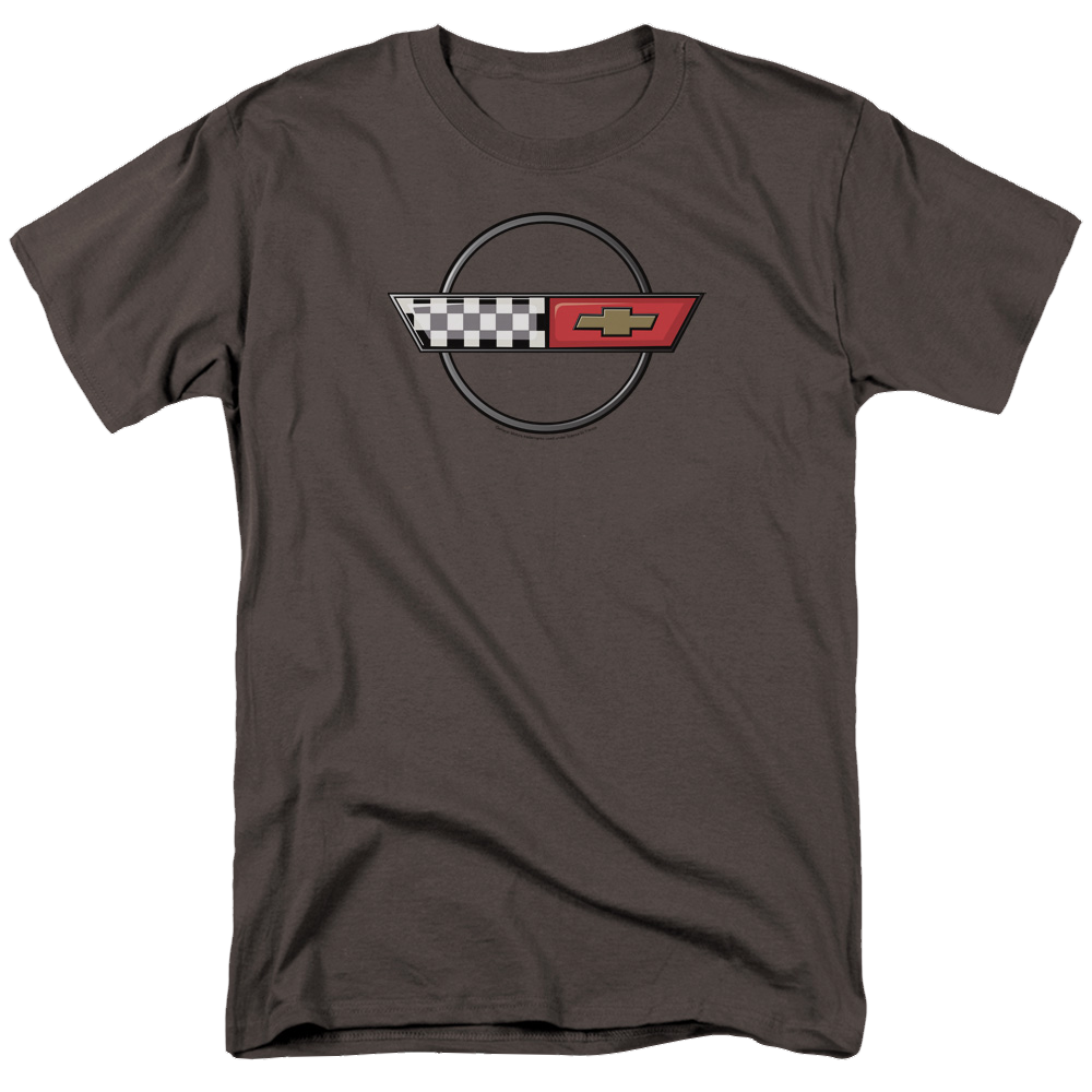 Chevrolet 4th Gen Vette Logo - Men's Regular Fit T-Shirt
