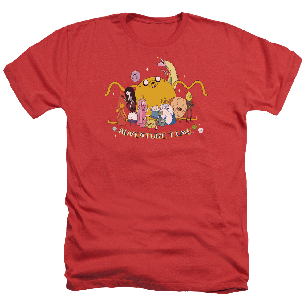 Adventure Time Outstretched - Men's Heather T-Shirt
