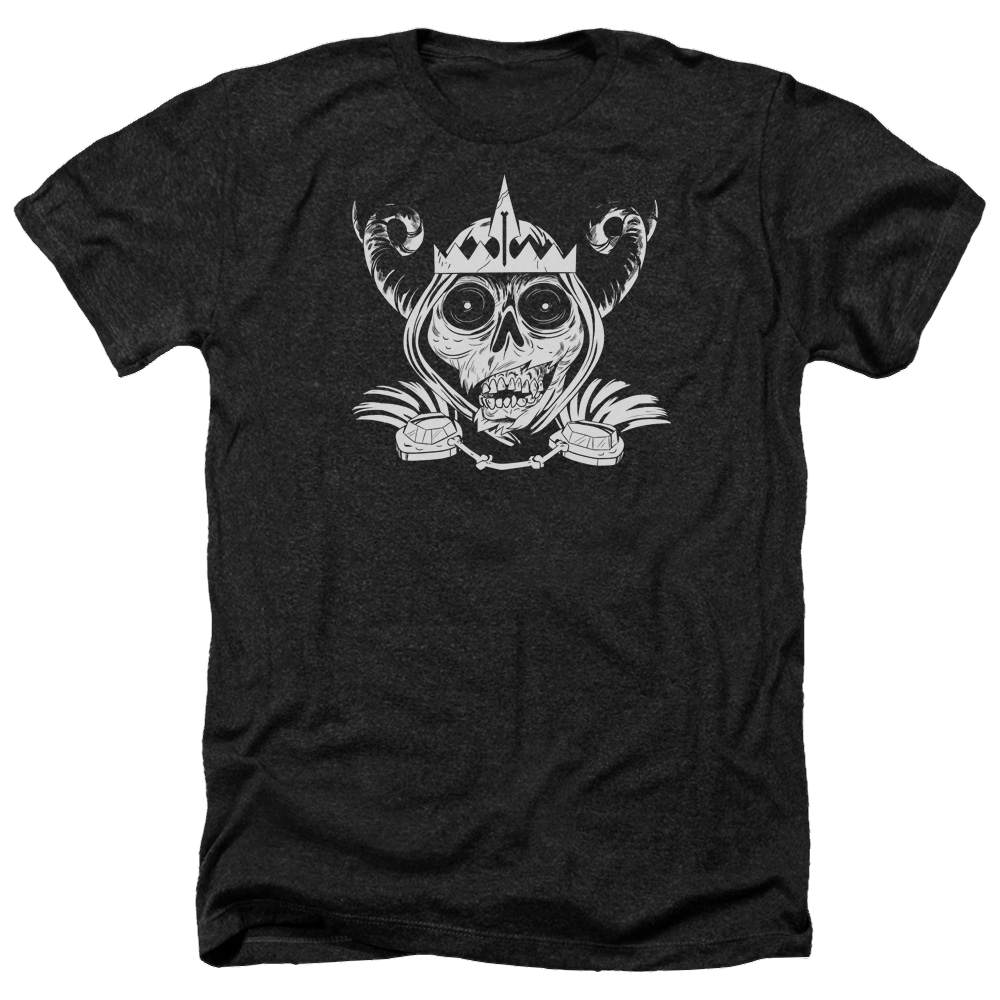 Adventure Time Skull Face - Men's Heather T-Shirt