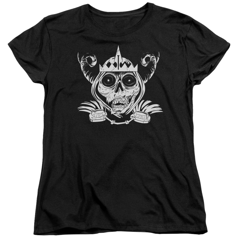 Adventure Time Skull Face - Women's T-Shirt