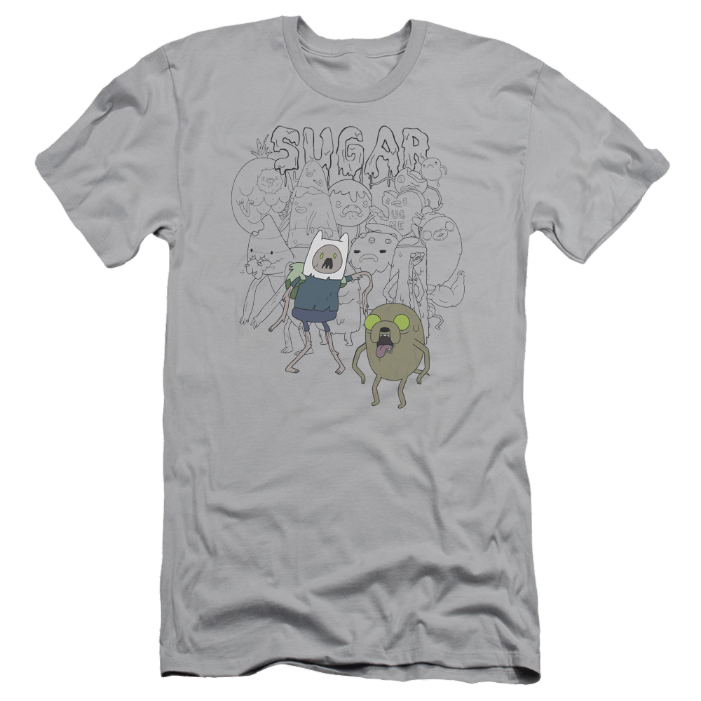 Adventure Time Sugar Zombies - Men's Slim Fit T-Shirt