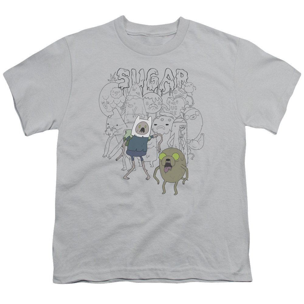 Adventure Time Sugar Zombies - Youth T-Shirt