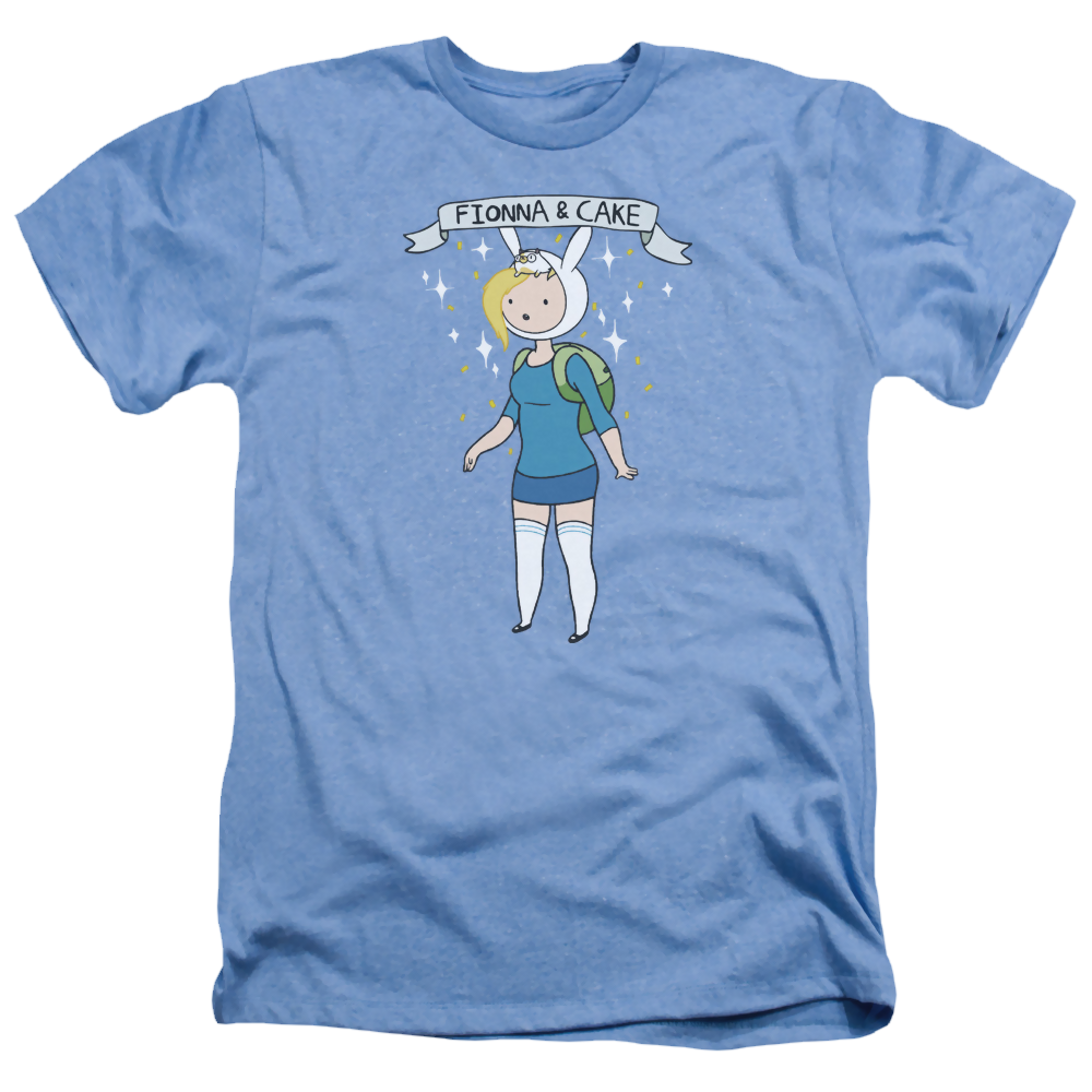 Adventure Time Fionna & Cake - Men's Heather T-Shirt