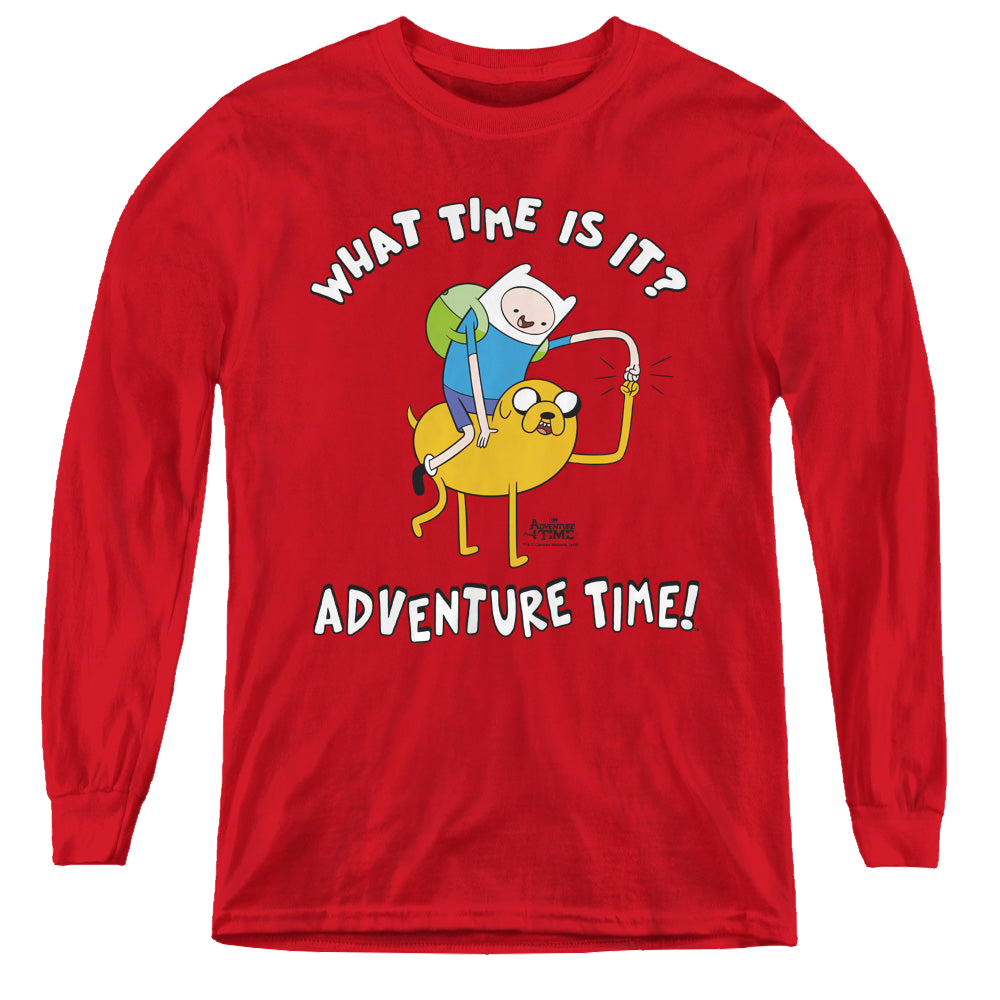 Adventure Time Ride Bump - Youth Long Sleeve T-Shirt