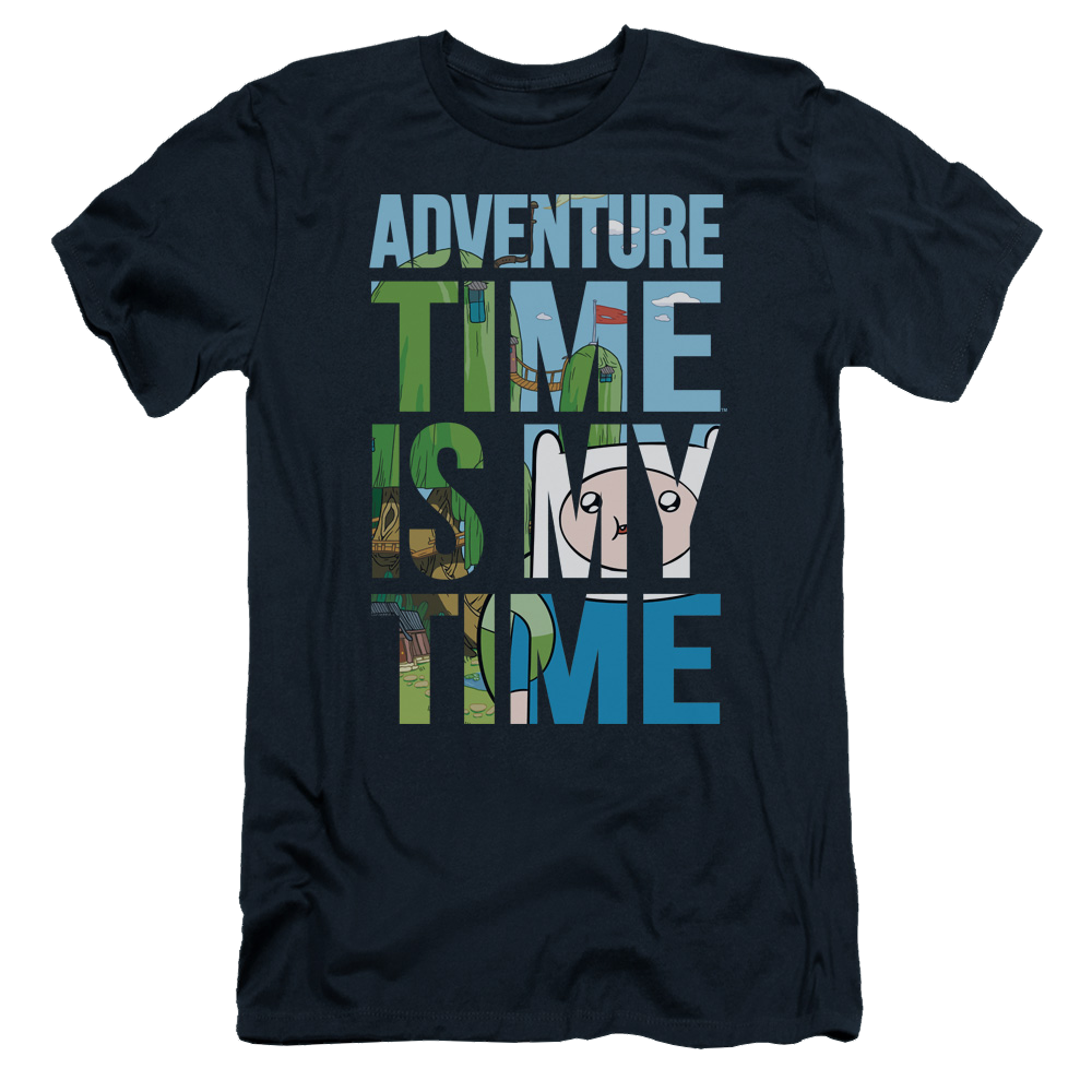 Adventure Time My Time - Men's Slim Fit T-Shirt