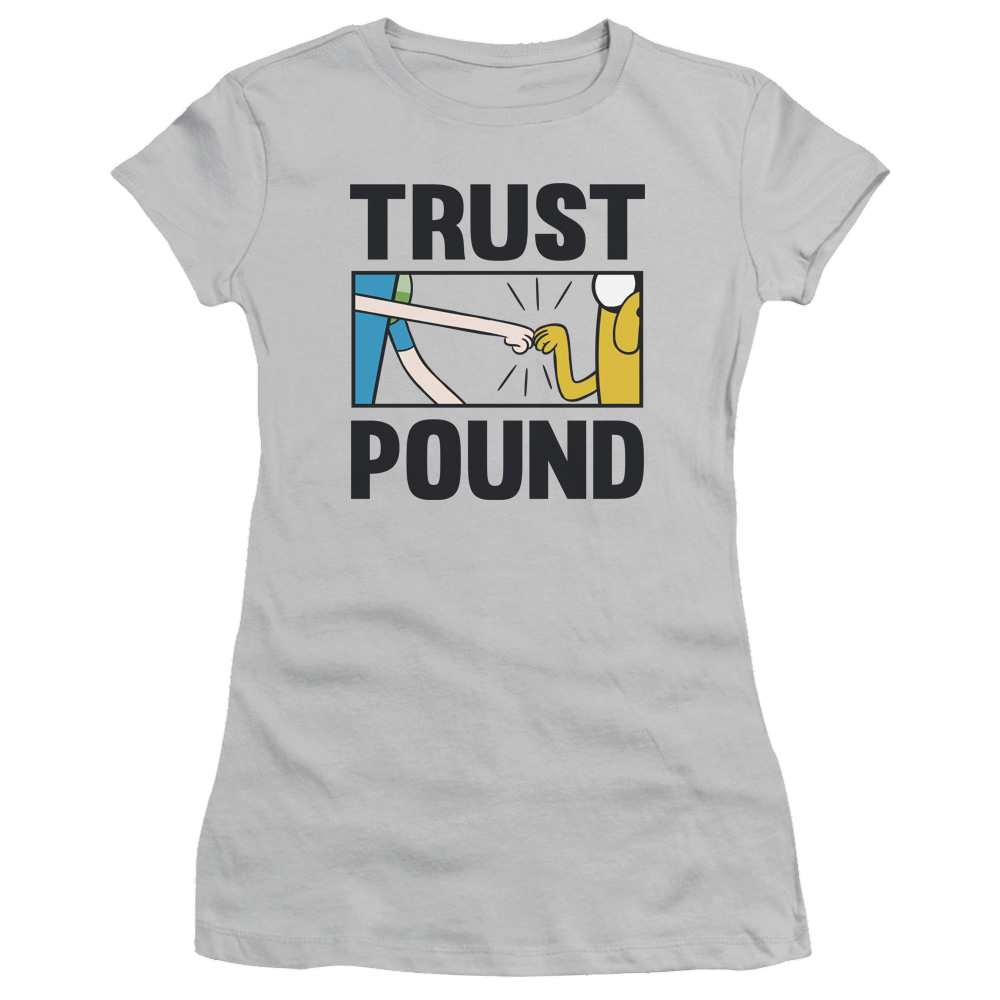 Adventure Time Trust Pound - Juniors T-Shirt