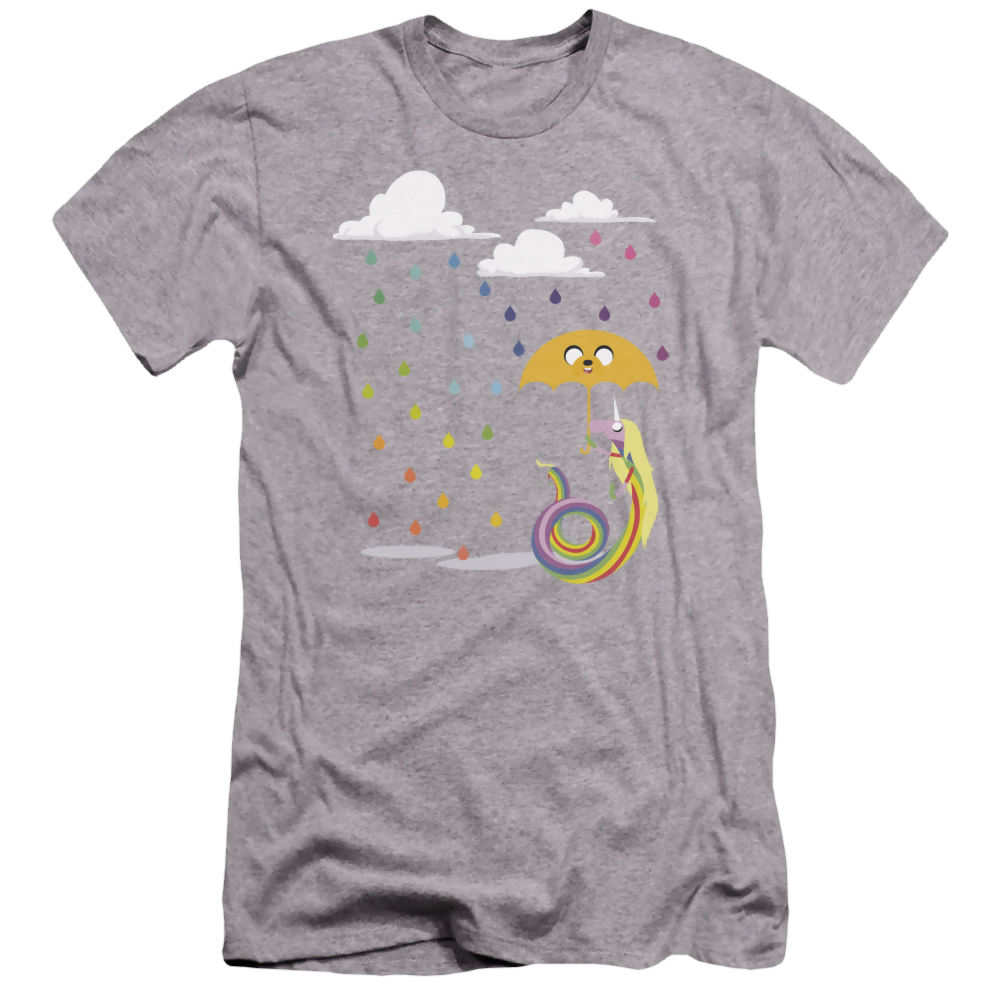 Adventure Time Lady In The Rain - Men's Premium Slim Fit T-Shirt
