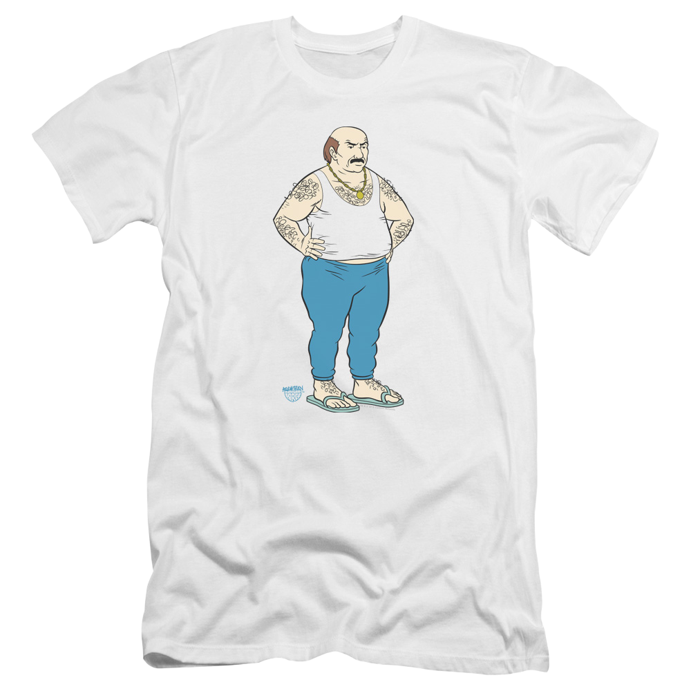 Aqua Teen Hunger Force Carl - Men's Premium Slim Fit T-Shirt