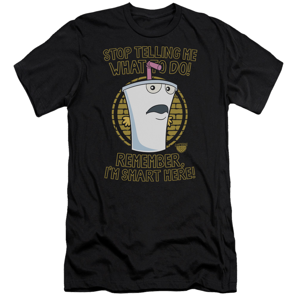 Aqua Teen Hunger Force Stop - Men's Premium Slim Fit T-Shirt