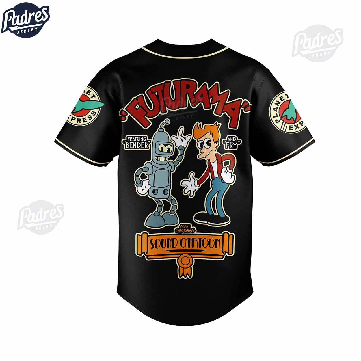 Cartoon Futurama Kill All Humans Custom Baseball Jersey - Padres Jersey Oasis: Elevate Your Baseball Style Game