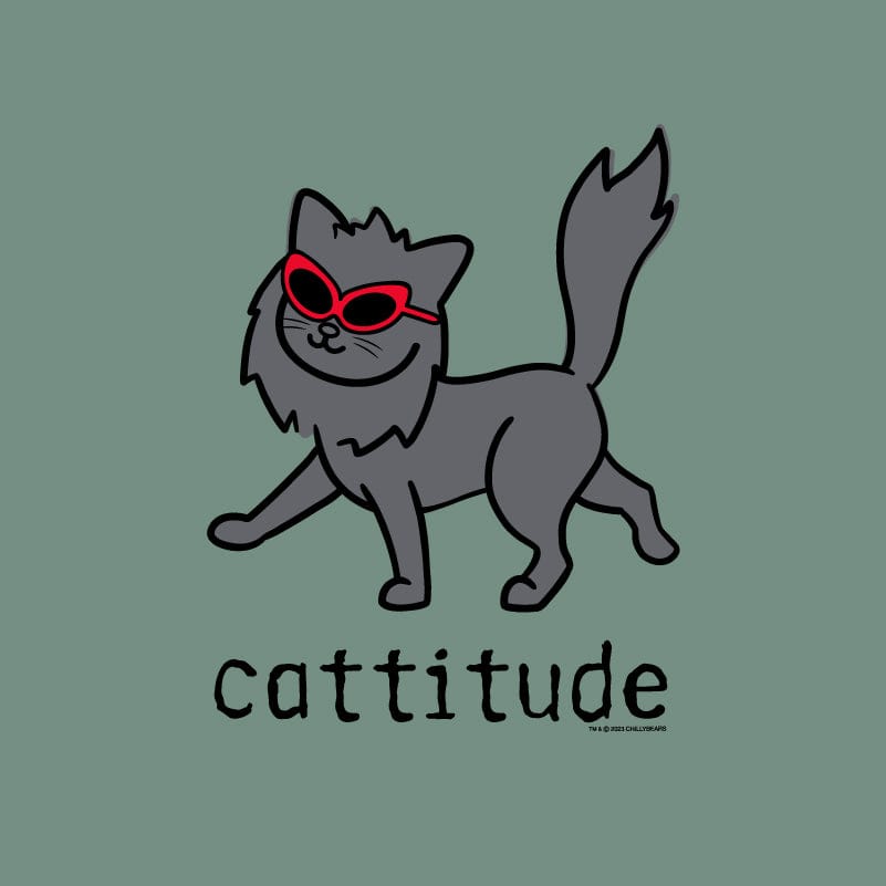 Cattitude - Sweatshirt Pullover Hoodie