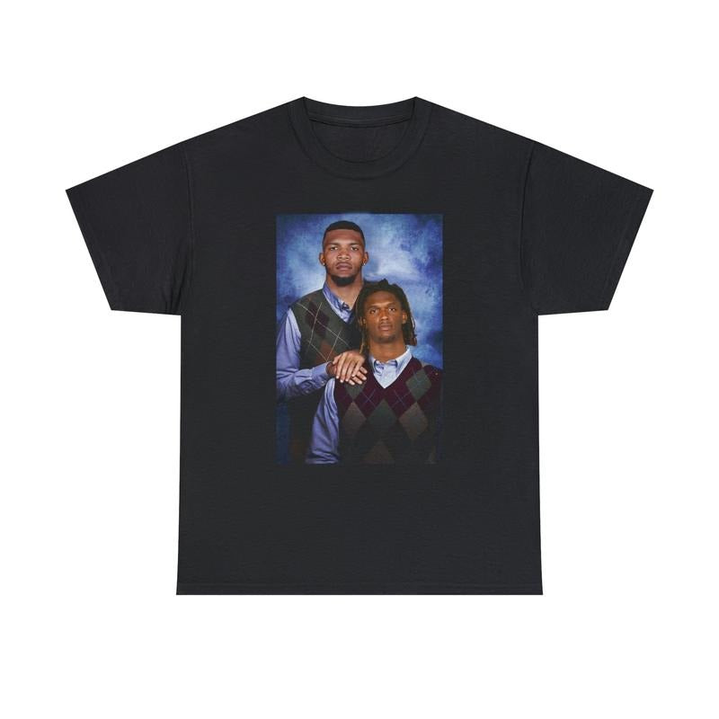 CeeDee Lamb Tony Pollard Dallas Cowboys Funny T-Shirt, Christmas Gift Fathers Day Unisex Heavy Cotton Tee Short Sleeve T-Shirt