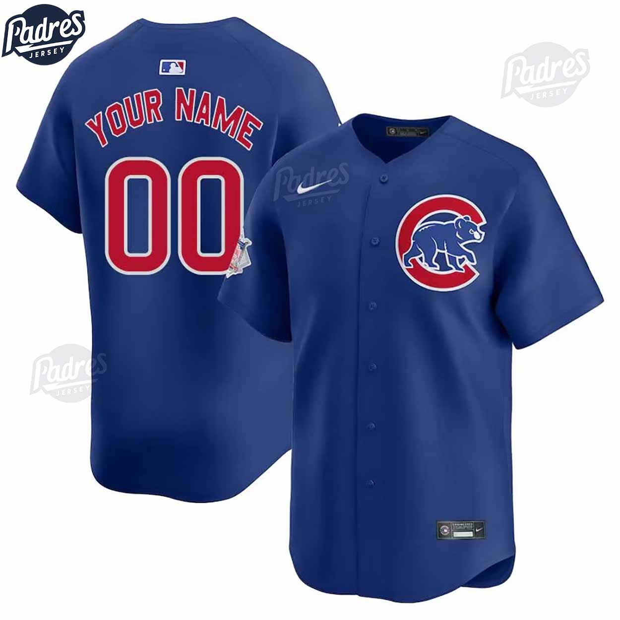 Chicago Cubs Custom MLB Baseball Jersey Style - Padres Jersey Oasis: Elevate Your Baseball Style Game