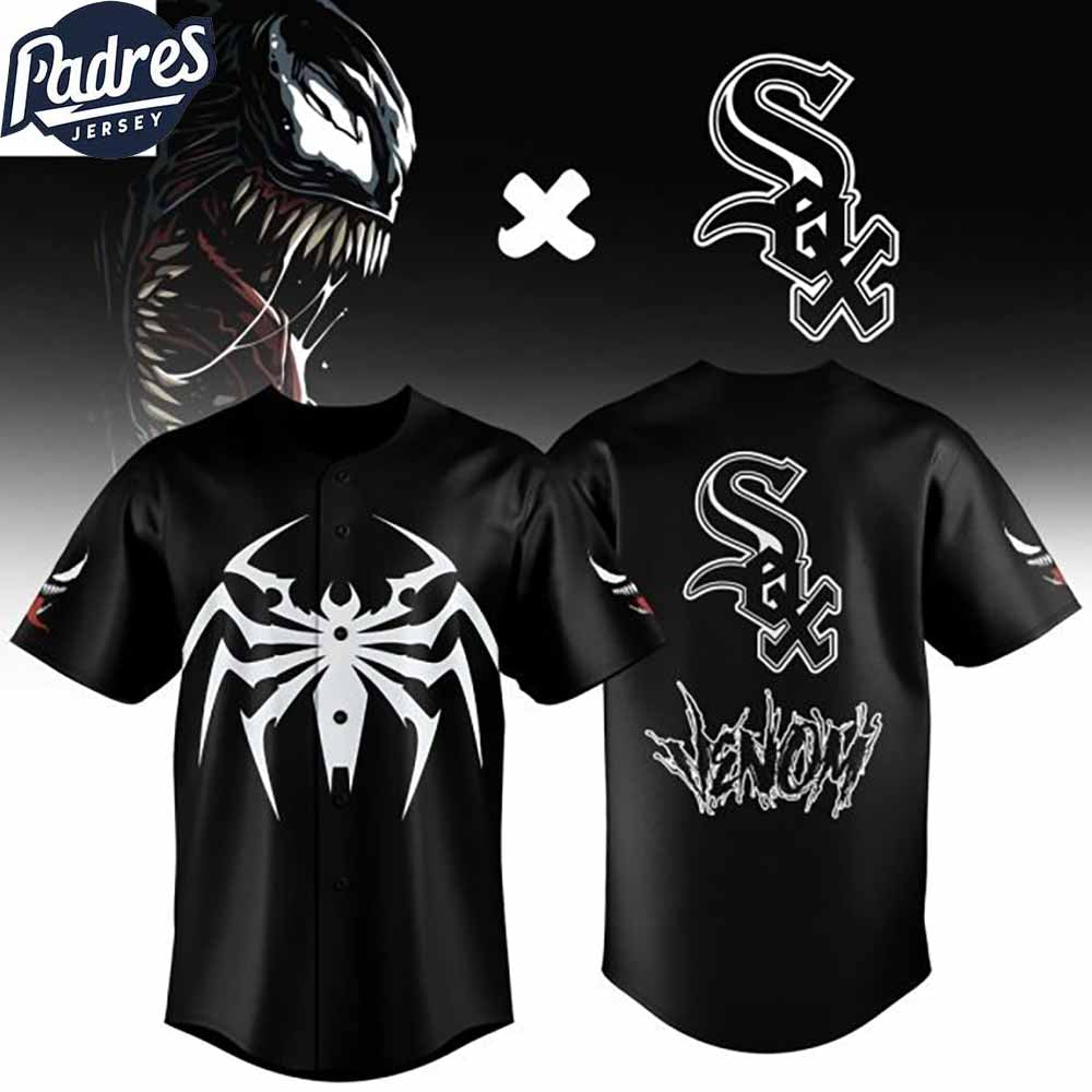 Chicago White Sox x Venom Baseball Jersey Style - Padres Jersey Oasis: Elevate Your Baseball Style Game