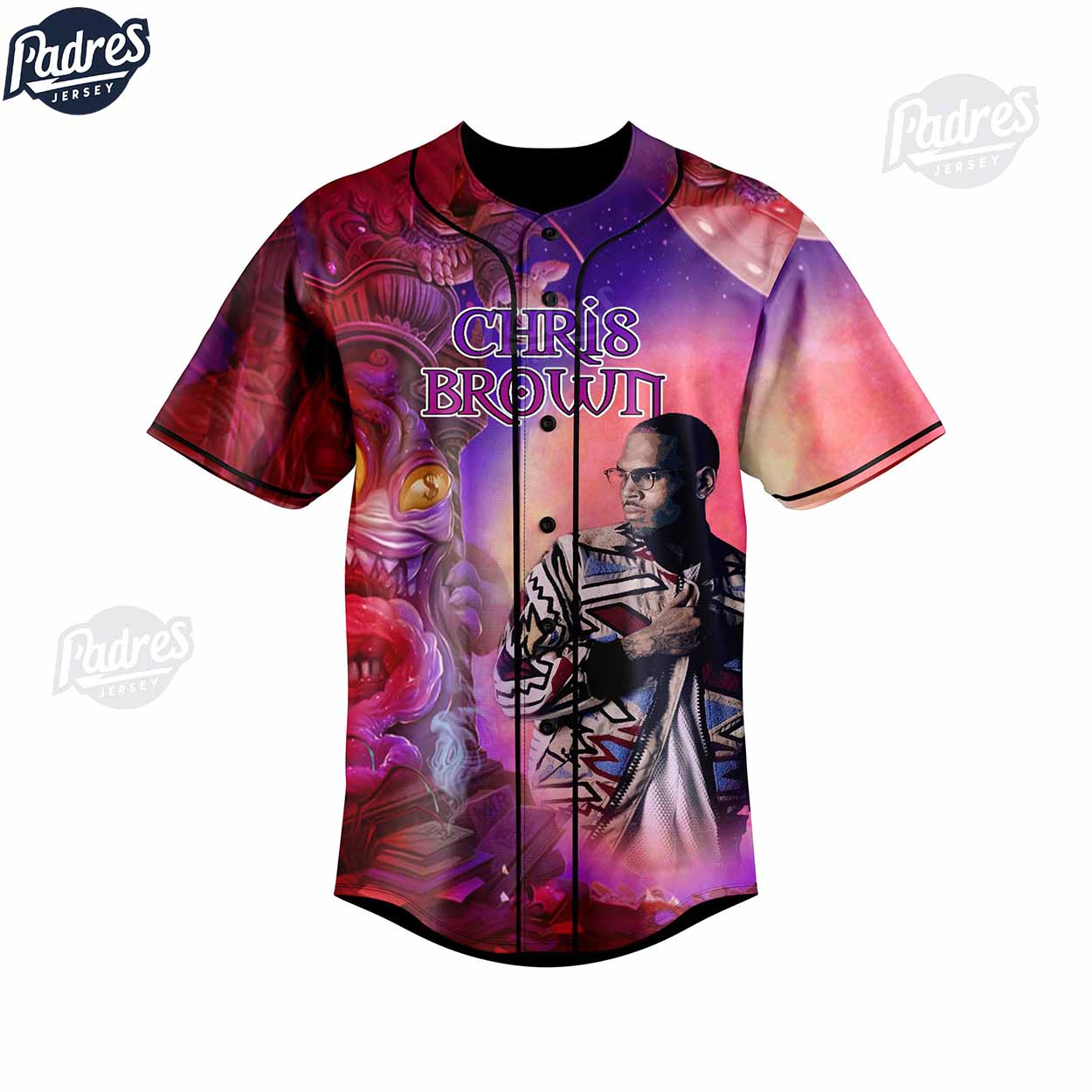 Chris Brown Colorful Baseball Jersey - Padres Jersey Oasis: Elevate Your Baseball Style Game