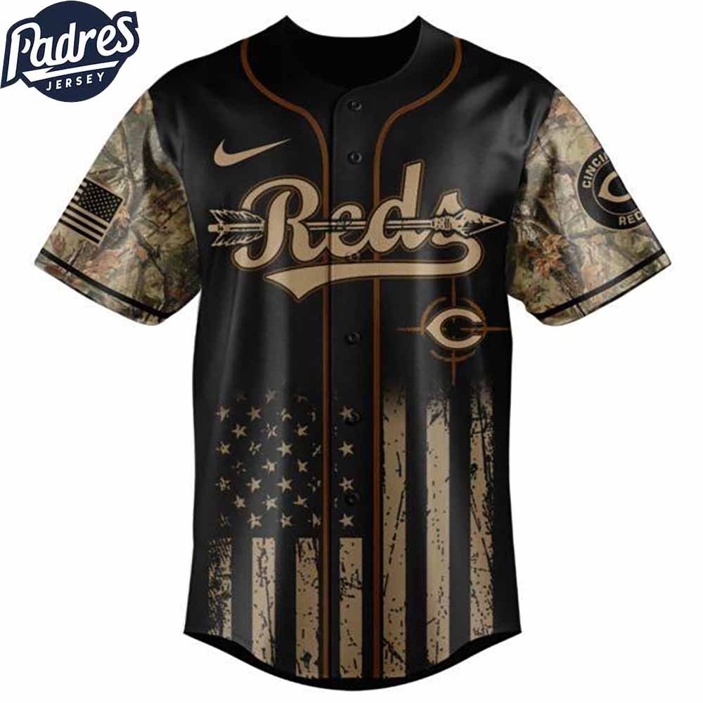 Cincinnati Reds MLB X Deer Hunting Personalized Baseball Jersey - Padres Jersey Oasis: Elevate Your Baseball Style Game