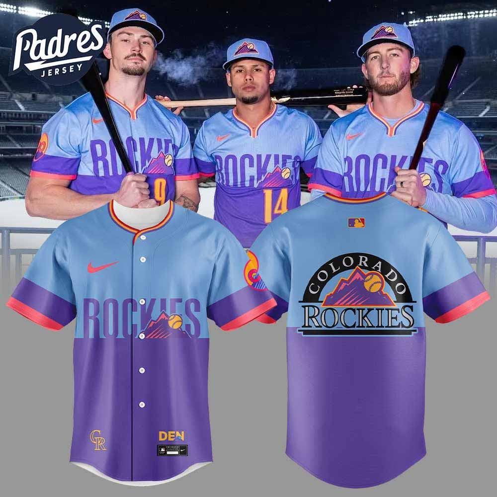 Colorado Rockies New City Connect Baseball Jersey - Padres Jersey Oasis: Elevate Your Baseball Style Game