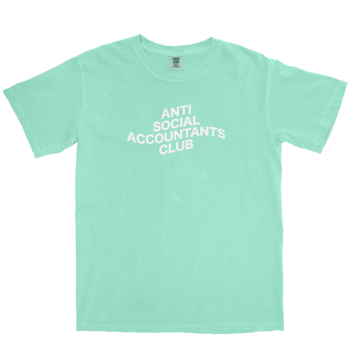 Anti-Social Accountants Club Garment-Dyed Tee
