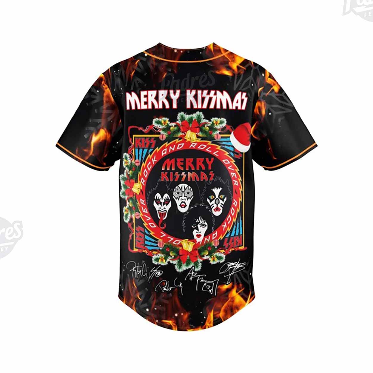 Custom Christmas Kiss Baseball JerseyKiss - Padres Jersey Oasis: Elevate Your Baseball Style Game