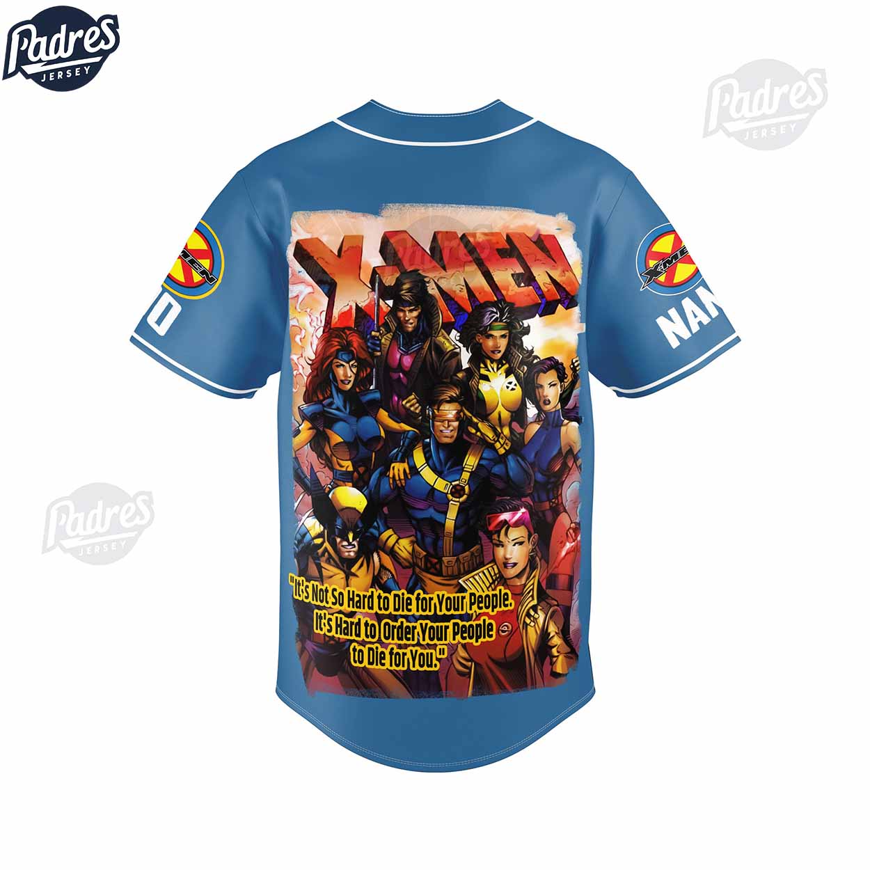 Custom Cyclops X-men 97 Baseball Jersey Style - Padres Jersey Oasis: Elevate Your Baseball Style Game
