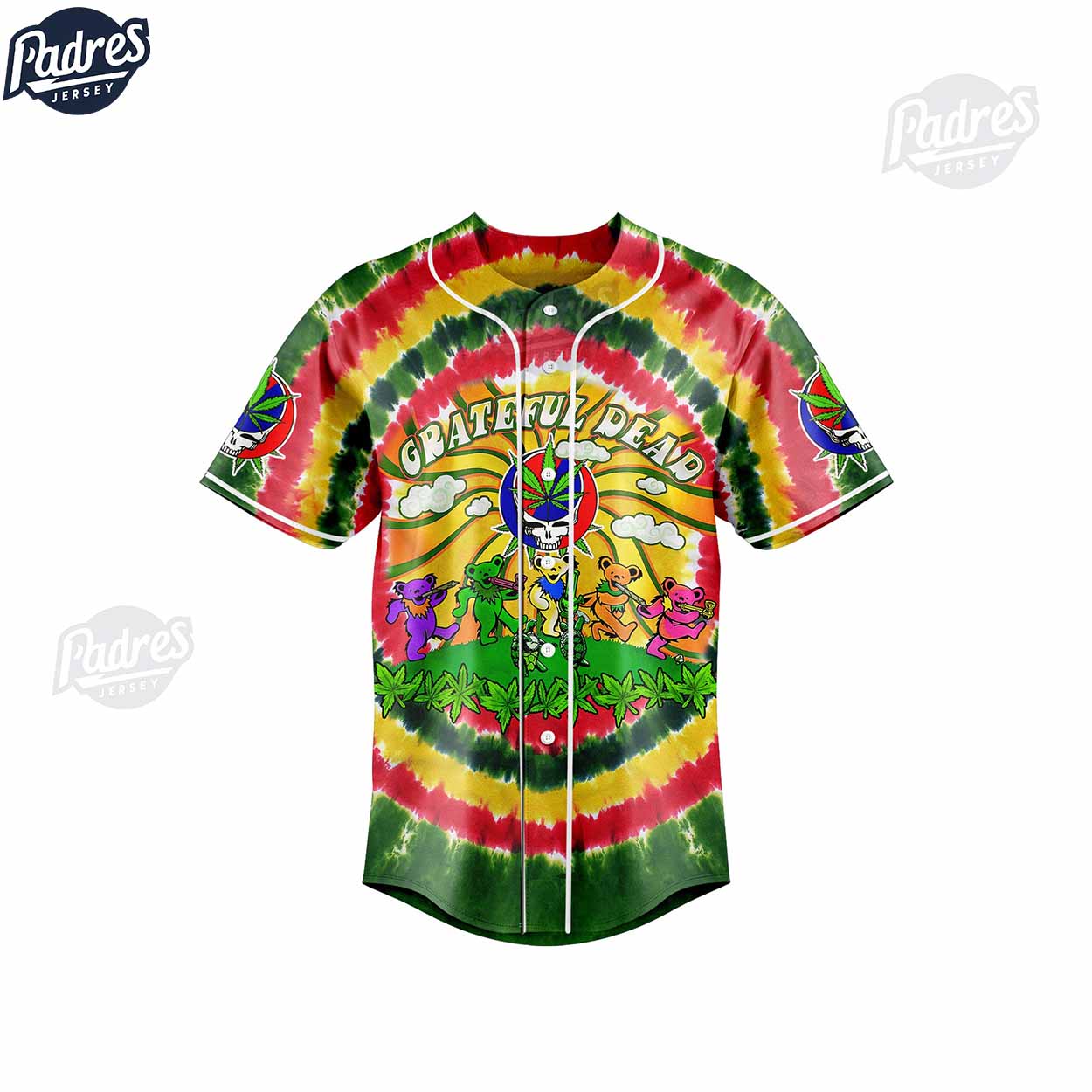 Custom GRFD Marijuana Jersey Style - Padres Jersey Oasis: Elevate Your Baseball Style Game