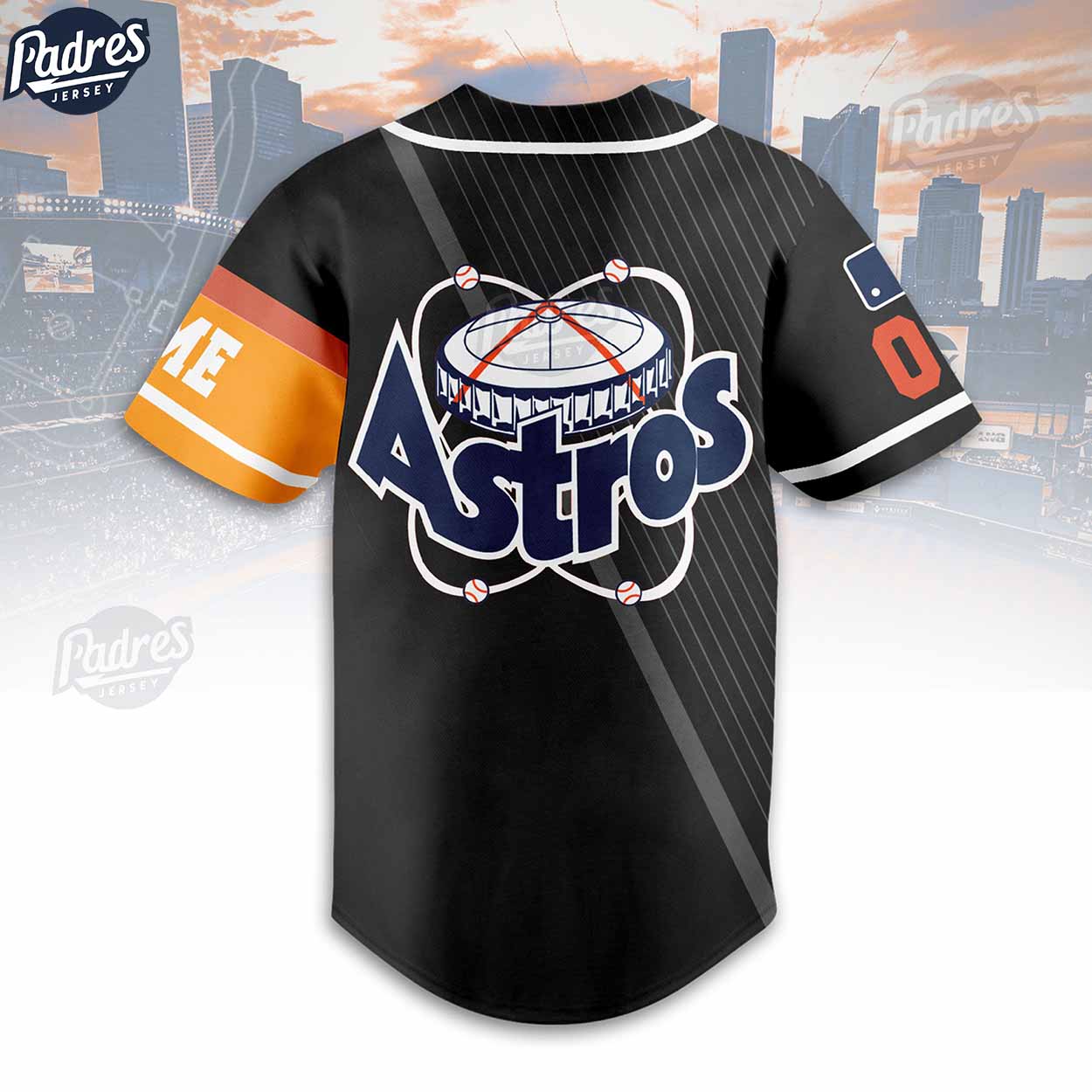 Custom Houston Astros Baseball Jersey - Padres Jersey Oasis: Elevate Your Baseball Style Game