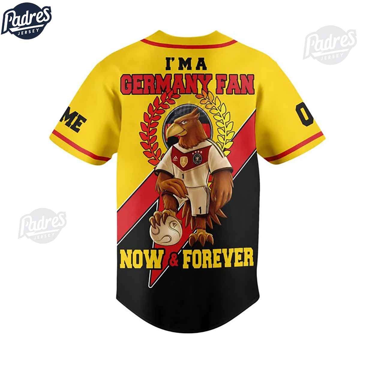 Custom I Am Germany Fan Baseball Jersey Style - Padres Jersey Oasis: Elevate Your Baseball Style Game