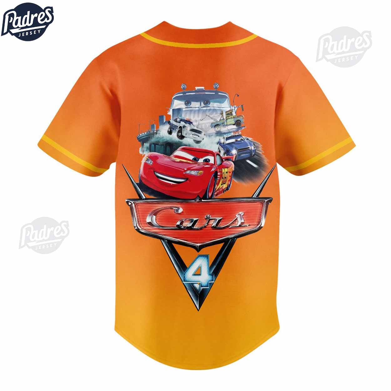 Custom Lightning Mcqueen Baseball Jersey Style - Padres Jersey Oasis: Elevate Your Baseball Style Game