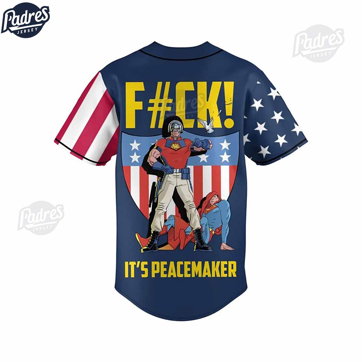 Custom Movie Peacemaker Baseball Jersey - Padres Jersey Oasis: Elevate Your Baseball Style Game