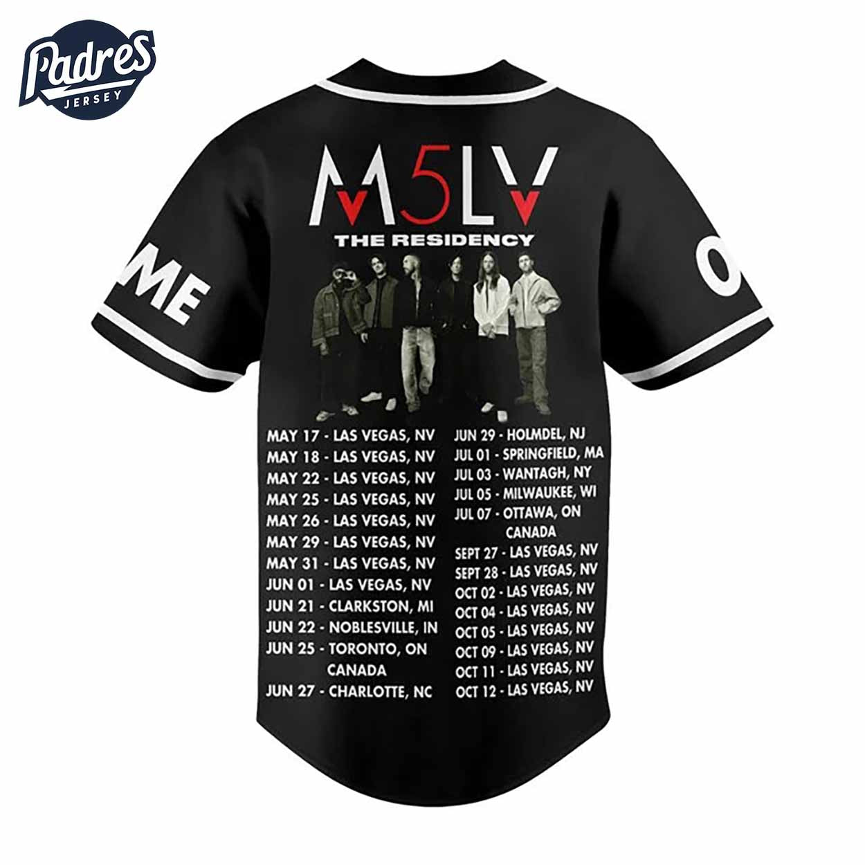 Custom Music Maroon 5 Baseball Jersey - Padres Jersey Oasis: Elevate Your Baseball Style Game
